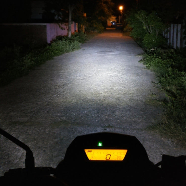 BA20D DC9-18V / 4.7W (H)2.2W(L) / 6000K / 500LM Motorcycle LED Headlight with COB Lamp Beads - Headlights by PMC TechLife | Online Shopping South Africa | PMC TechLife | Buy Now Pay Later Mobicred