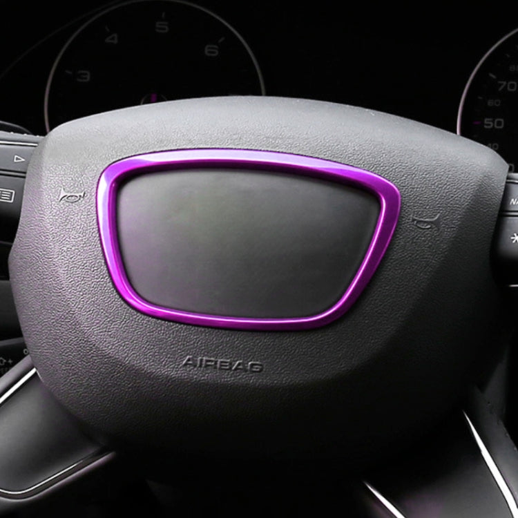 Car Auto Steering Wheel Ring Cover Trim Sticker Decoration for Audi (Purple) - Decoration Rings by PMC TechLife | Online Shopping South Africa | PMC TechLife | Buy Now Pay Later Mobicred