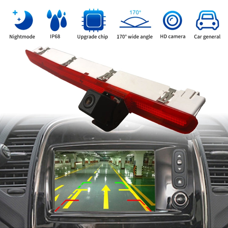 PZ473 Car Waterproof 170 Degree Brake Light View Camera for Volkswagen T6 Single Door - Rear View Cameras by PMC TechLife | Online Shopping South Africa | PMC TechLife | Buy Now Pay Later Mobicred