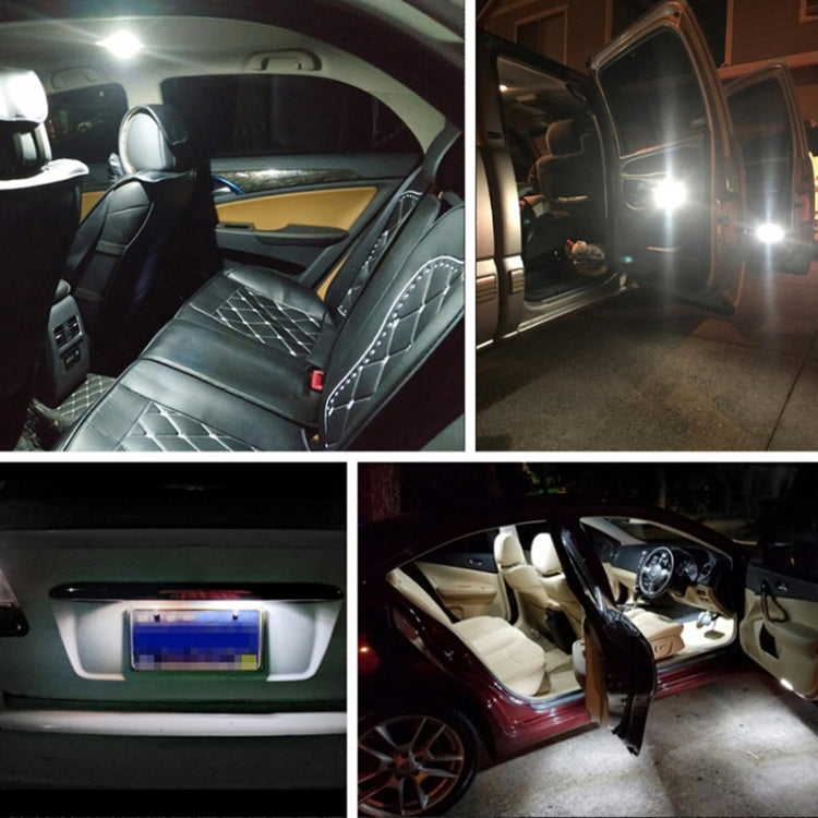 10 PCS T10 DC12V / 1.5W / 6000K / 80LM Car Decoding LED Clearance Lights with 6LEDs SMD-5630 Lamp Beads - Brake Lights by PMC TechLife | Online Shopping South Africa | PMC TechLife | Buy Now Pay Later Mobicred