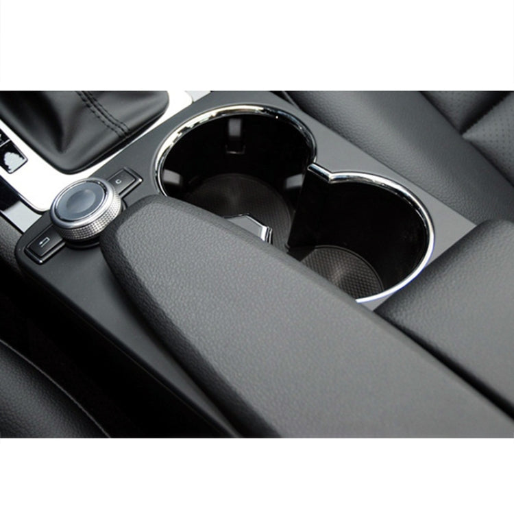 Car Carbon Fiber Central Control Storage Box Cover 2046800107 for Mercedes-Benz GLK Class X204 2008-2015, Left Driving - Car Interior Mouldings by PMC TechLife | Online Shopping South Africa | PMC TechLife | Buy Now Pay Later Mobicred