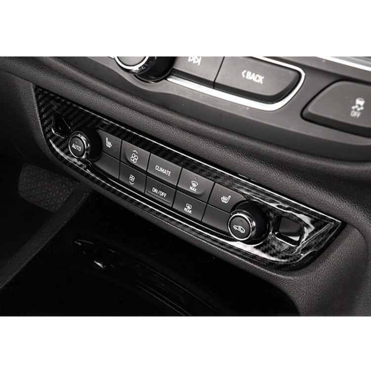 Car Carbon Fiber Air Conditioning Panel Decorative Sticker for Buick Regal 2017-2021 - Car Interior Mouldings by PMC TechLife | Online Shopping South Africa | PMC TechLife | Buy Now Pay Later Mobicred