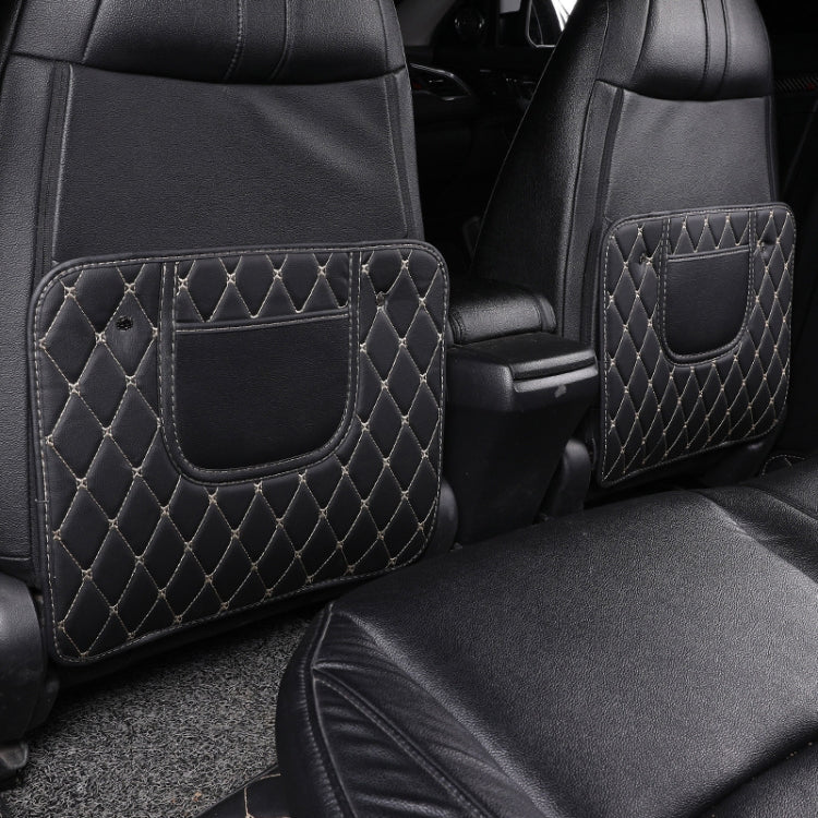 Car Half-inclusive Seat Back Anti-kick Mat Rear Anti-dirty Pad Small Size