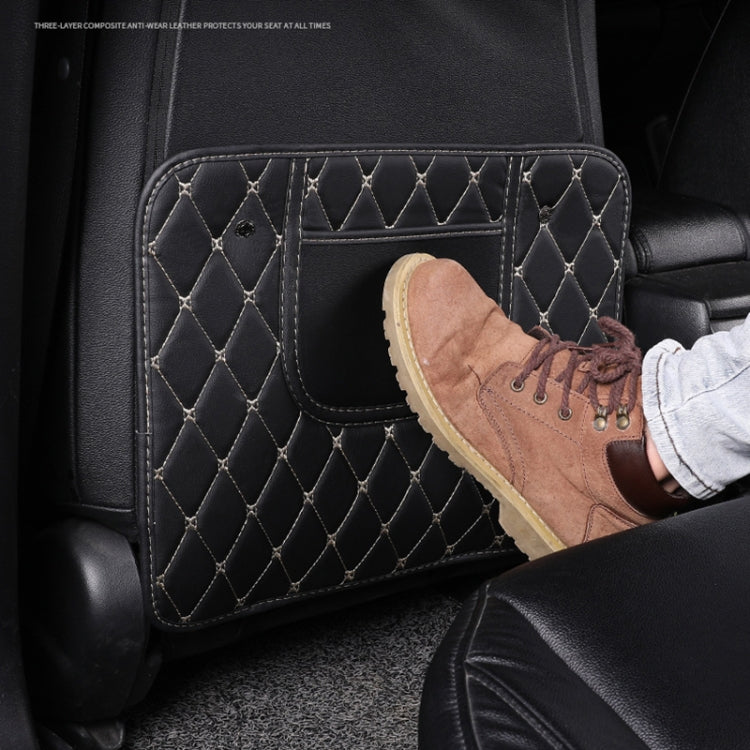 Car Half-inclusive Seat Back Anti-kick Mat Rear Anti-dirty Pad Small Size - Seat Accessories by PMC TechLife | Online Shopping South Africa | PMC TechLife | Buy Now Pay Later Mobicred