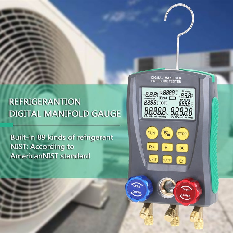 DUOYI DY517 Car Air Conditioning Repair Electronic Refrigerant Meter Air Conditioning Fluoride Meter