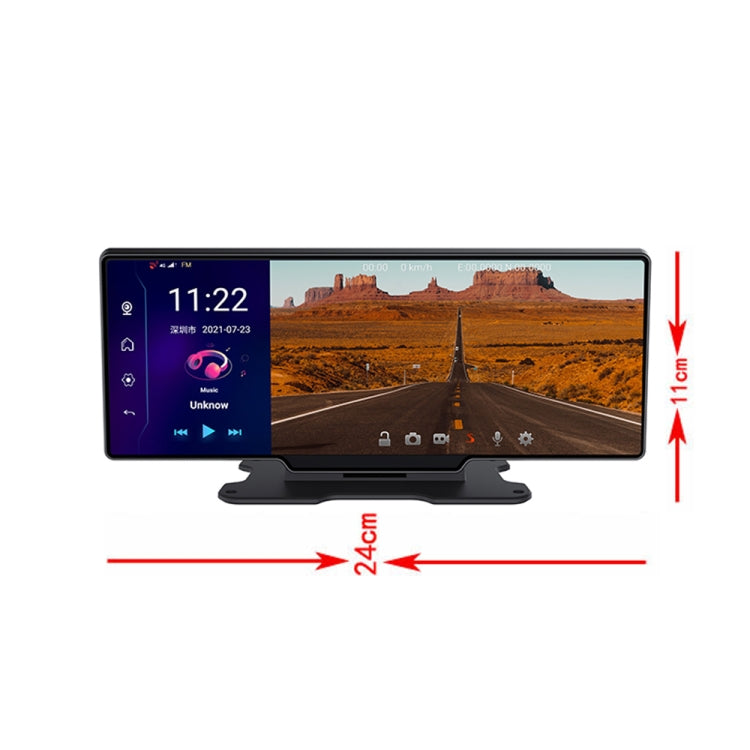 K880 Car 11 inch Widescreen 1080P 4G Center Console Driving Recorder Reversing Voice Control Android AR Navigator with Bluetooth Dongle - Car DVRs by PMC Jewellery | Online Shopping South Africa | PMC Jewellery | Buy Now Pay Later Mobicred