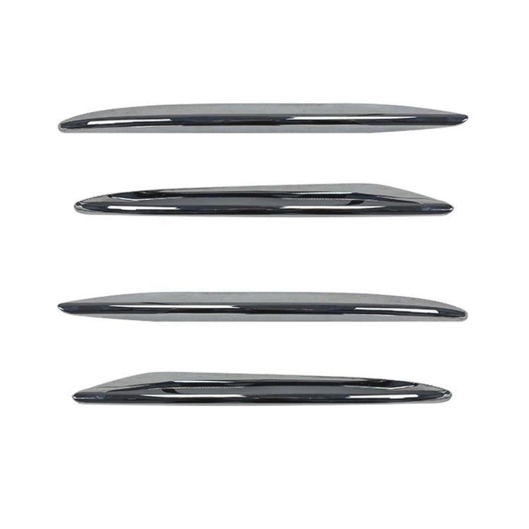 Car Front Bumper AMG Air Inlet Grille Decoration Sticker Strip for Mercedes-Benz E Class W213 2016-2020/E200/E260/E300 (Mirror)