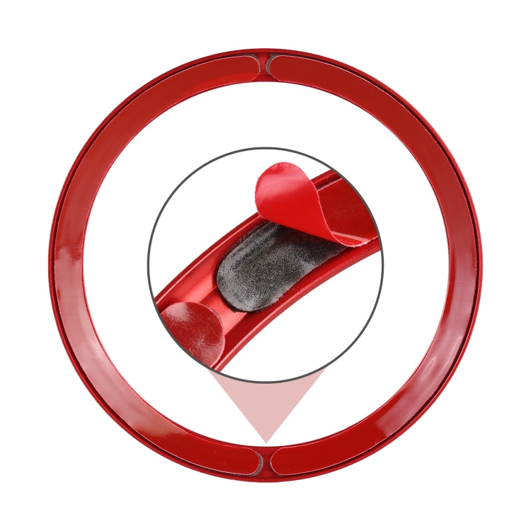 2 PCS Car Air Conditioner Air Outlet Decorative Ring for Subaru BRZ Outback / Toyota 86(Red) - Decoration Rings by PMC TechLife | Online Shopping South Africa | PMC TechLife | Buy Now Pay Later Mobicred