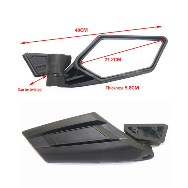 Sandy Beach Car Rearview Mirror for CAN-AM BRP UTV MAVERICK X3