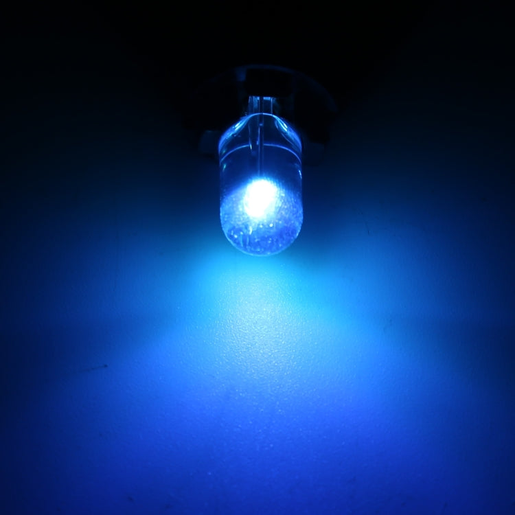 50 PCS T10 DC12V / 0.3W Car Clearance Light COB Lamp Beads(Ice Blue Light)