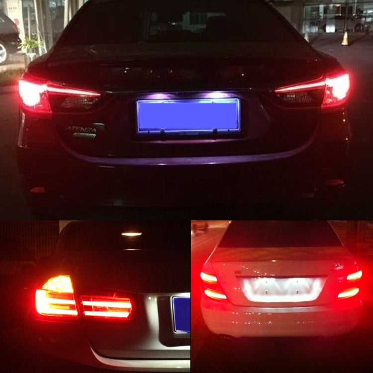 4 in 1 1157 DC12V 0.6W 9LEDs SMD-3528 Car Brake Light (Yellow Light) - free shipping - PMC TechLife - Order now!
