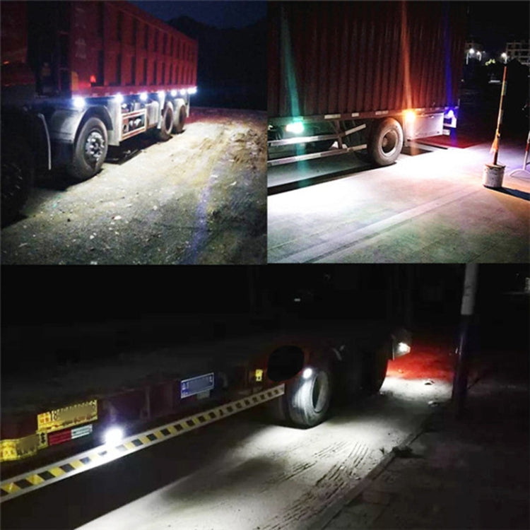 10 PCS ZS-7009 DC24V Waterproof Car / Truck Side Marker Indicator Lights Bulb Lamp(Yellow Light) - Clearance Lights by PMC TechLife | Online Shopping South Africa | PMC TechLife | Buy Now Pay Later Mobicred