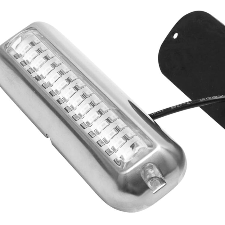 MK-042 Ship / Yacht 10-30V 42LEDs Water-resistant Stainless Steel Underwater Light (White Light)