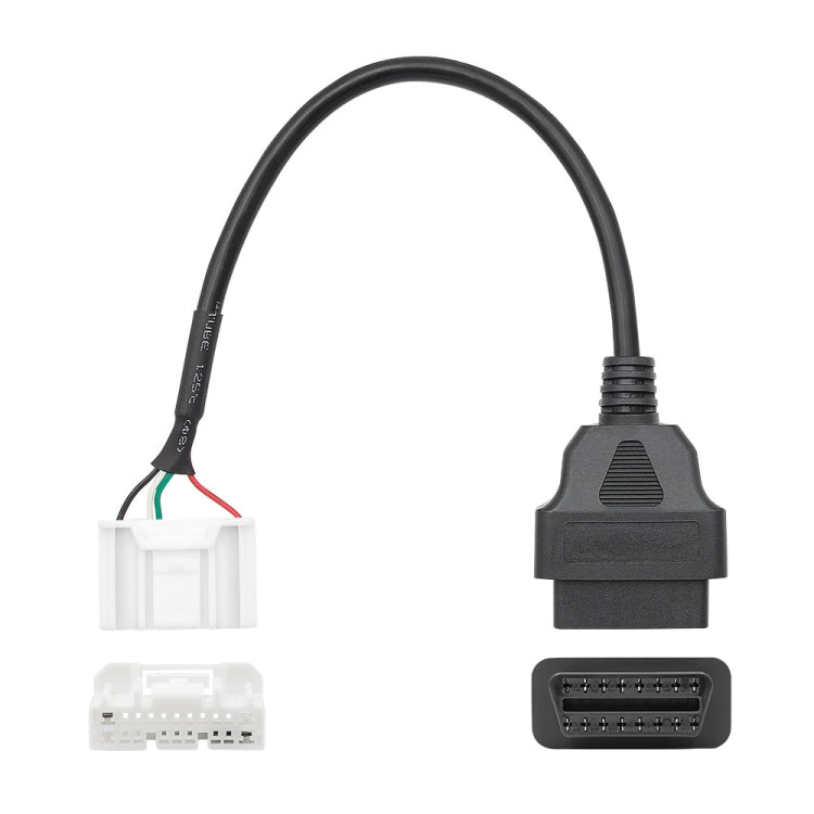 Car OBD2 20 Pin Detection Adapter Diagnostic Cable for Tesla Model X / S