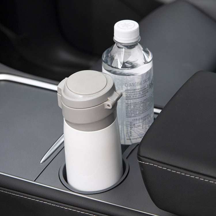 SHUNWEI SD-1054 Car Water Cup Holder for Tesla Model 3 / Y 2021-2022(Grey) - free shipping - PMC Jewellery - Order now!