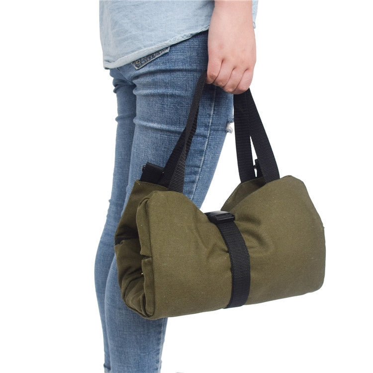 Car Auto Multi-function Canvas Storage Bag Portable Tool Bag Hanging Pocket Bag (Army Green) - Seat Accessories by PMC TechLife | Online Shopping South Africa | PMC TechLife | Buy Now Pay Later Mobicred