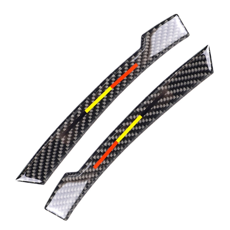 Car Carbon Fiber Rearview Mirror Anti-collision Strip C for Mercedes-Benz A/B/C/E Class/GLK/GLE/GLS/GLA/CLA, Left and Right Drive Universal