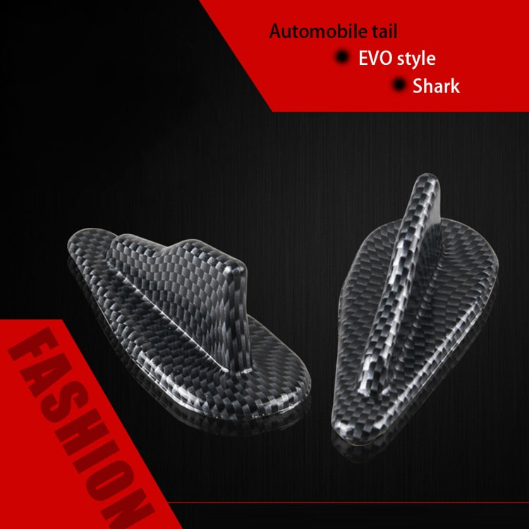 Universal Car Modification EVO Style Car Roof Radio Signal Shark Fin Decoration Accessories, Carbon Fiber Texture Style - Aerials by PMC TechLife | Online Shopping South Africa | PMC TechLife | Buy Now Pay Later Mobicred