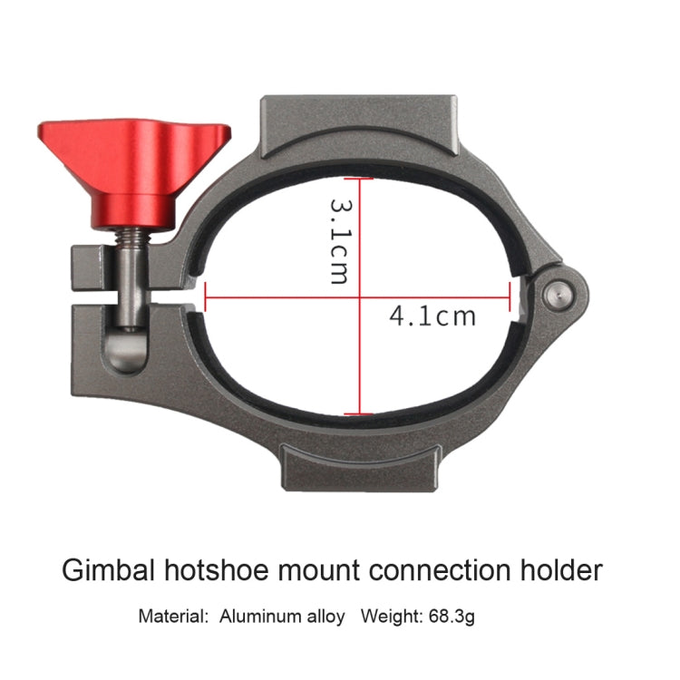 Mini Tripod Mount + Flashlight Extension Bracket for DJI OSMO Mobile 2