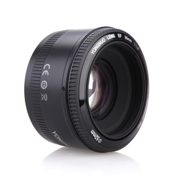 YONGNUO YN50MM F1.8C II F1.8 Auto Focus Lens for Canon EF Mount New Lens (Black)
