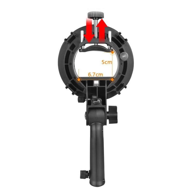 S Type Portable Top Flash Bracket - free shipping - PMC Jewellery - Order now!