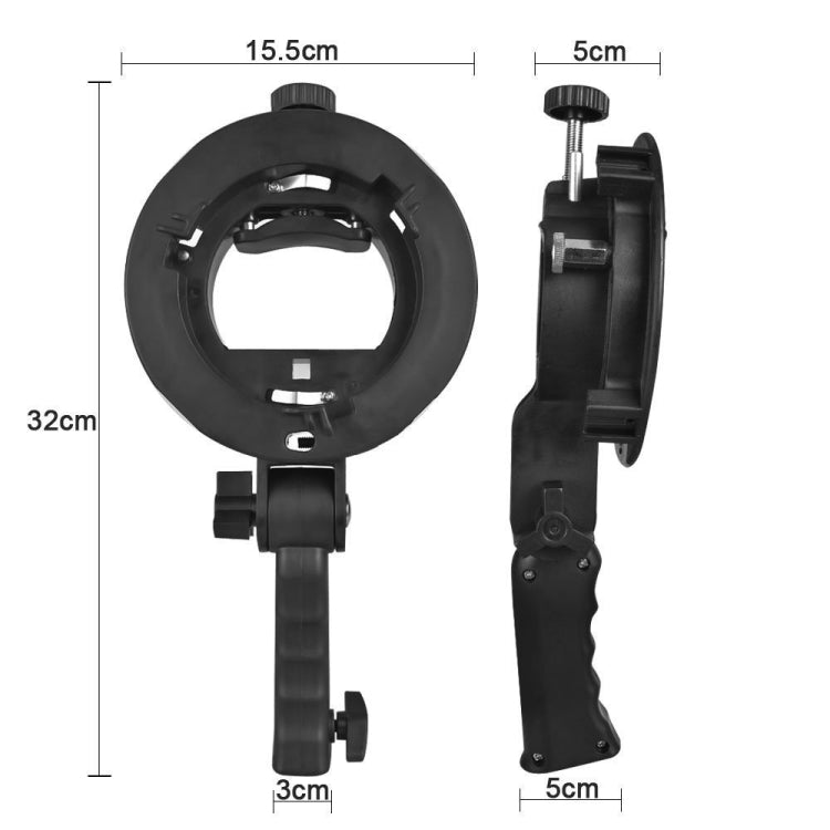 S Type Portable Top Flash Bracket - free shipping - PMC Jewellery - Order now!