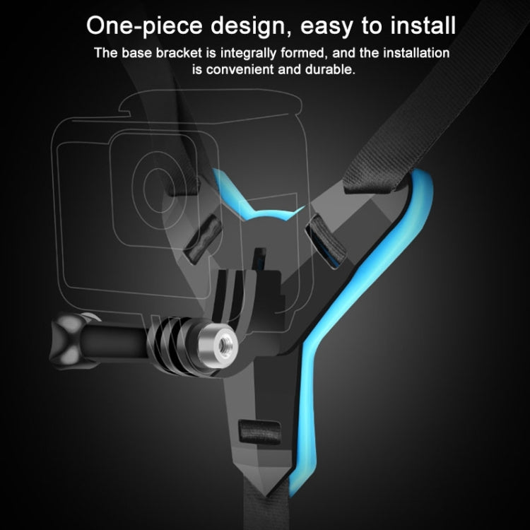 Helmet Belt Mount + Phone Clamp Mount for GoPro, Insta360, DJI and Other Action Cameras - Helmet Mount by RUIGPRO | Online Shopping South Africa | PMC Jewellery | Buy Now Pay Later Mobicred