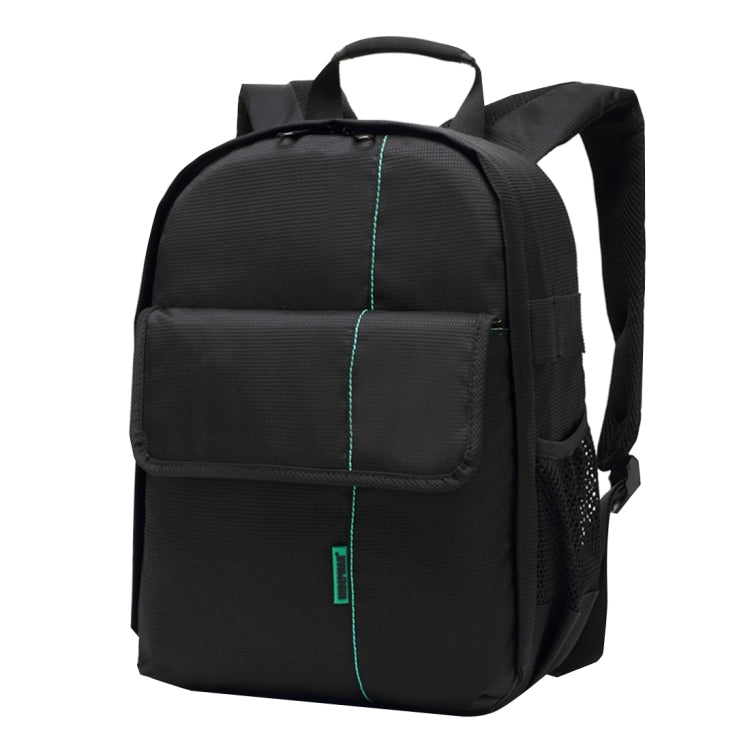 INDEPMAN DL-B013 Portable Water-resistant Scratch-proof Outdoor Sports Backpack Camera Bag Phone Tablet Bag for GoPro, SJCAM, Nikon, Canon, Xiaomi Xiaoyi YI, iPad, Apple, Samsung, Huawei, Size: 26.5 * 12.5 * 33 cm(Green)