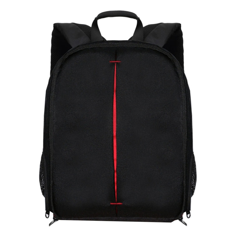 DL-B028 Portable Casual Style Water-resistant Scratch-proof Outdoor Sports Backpack SLR Camera Bag Phone Bag for GoPro, SJCAM, Nikon, Canon, Xiaomi Xiaoyi YI, iPad, Apple, Samsung, Huawei, Size: 27.5 * 12.5 * 34 cm(Orange)