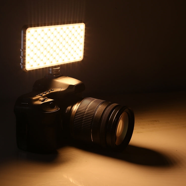 LED011S Pocket 180 LEDs Professional Vlogging Photography Video & Photo Studio Light with OLED Display & Cold Shoe Adapter Mount for Canon / Nikon DSLR Cameras - free shipping - PMC Jewellery - Order now!