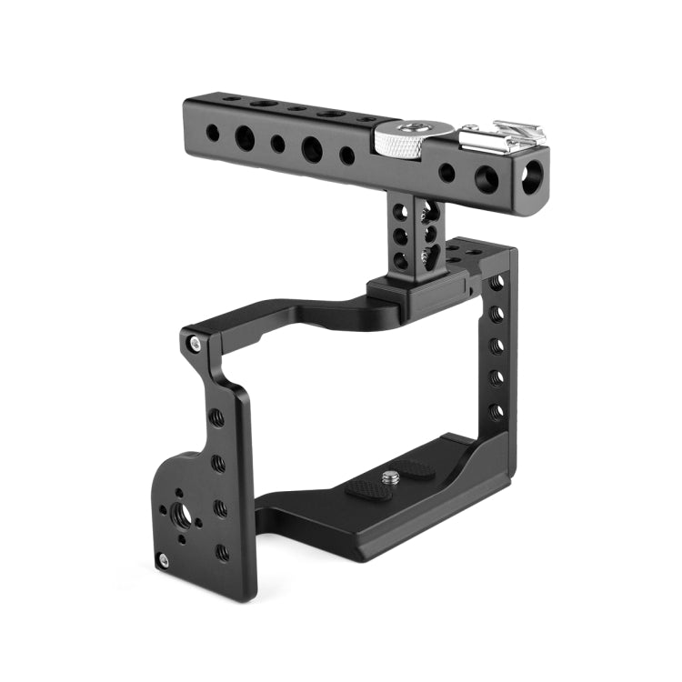 YELANGU C17 YLG0913A Video Camera Cage Stabilizer with Handle for Sony A6600 (Black) - free shipping - PMC Jewellery - Order now!