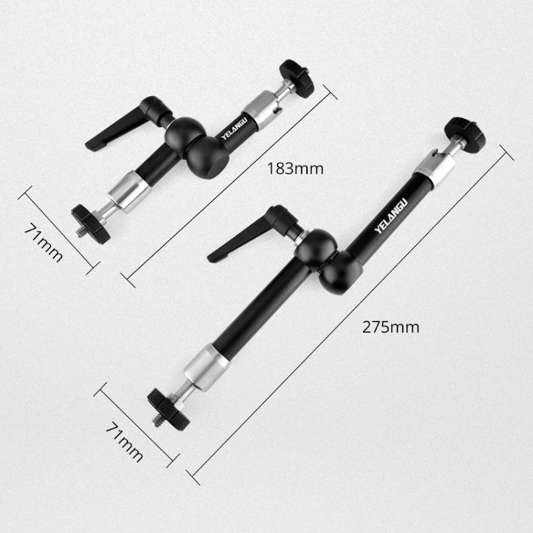 YELANGU 7 inch Adjustable Friction Articulating Magic Arm (Black) - free shipping - PMC Jewellery - Order now!