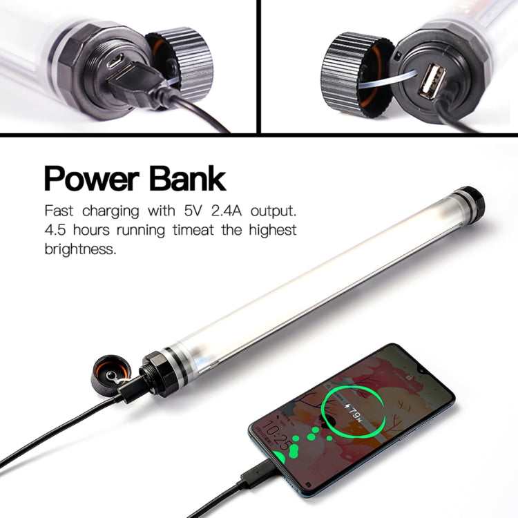 LUXCeO P7RGB Pro Colorful Photo LED Stick Video Light APP Control Adjustable Color Temperature Water-resistant Handheld LED Fill Light with Remote Control