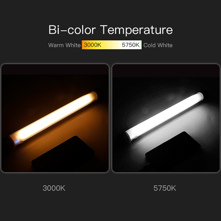 LUXCeO P7RGB Colorful Photo LED Stick Video Light APP Control Adjustable Color Temperature Water-resistant Handheld LED Fill Light with Remote Control