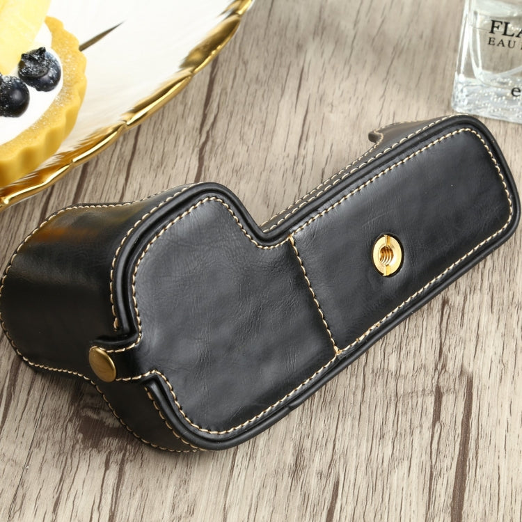1/4 inch Thread PU Leather Camera Half Case Base for Canon EOS 90D (Black) - free shipping - PMC Jewellery - Order now!