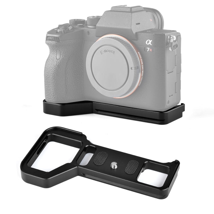 YELANGU CL8 Camera Expansion Board Base L Plate for Sony ILCE-9M2 / A9 II / ILCE-7RM4 / A7R IV(Black)