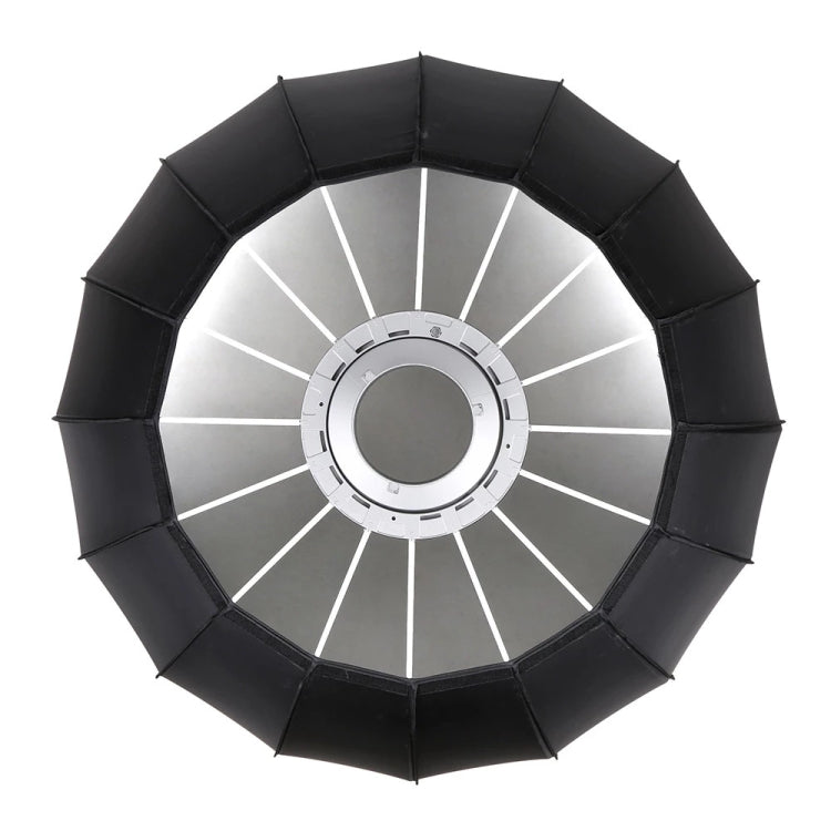 Godox P90L Diameter 90cm Parabolic Softbox Reflector Diffuser for Studio Speedlite Flash Softbox (Black) - free shipping - PMC Jewellery - Order now!