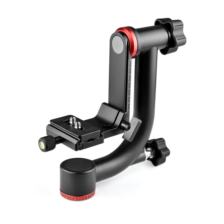 YELANGU A201 360 Degree Horizontal Gimbal Tripod Head for DV and SLR Cameras (Black)