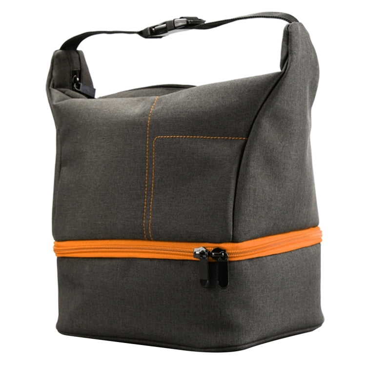 HU107513 Portable Water-resistant Scratch-proof Abrasive Material Outdoor Sports Sling Shoulder Bag Handbag DSLR Camera Bag Phone Bag with Adjustable Detachable Shoulder Strap for GoPro, SJCAM, Nikon, Cano ... Samsung, Huawei, Size: 25.5 x 20.5 x 29 cm(Orange)