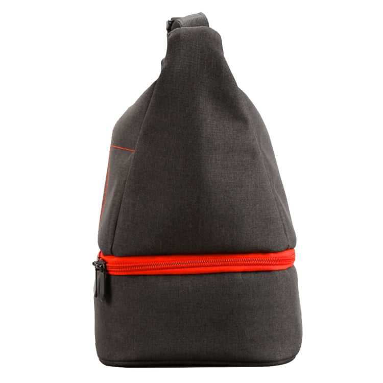 HU107513 Portable Water-resistant Scratch-proof Abrasive Material Outdoor Sports Sling Shoulder Bag Handbag DSLR Camera Bag Phone Bag with Adjustable Detachable Shoulder Strap for GoPro, SJCAM, Nikon, Cano ... e, Samsung, Huawei, Size: 25.5 x 20.5 x 29 cm(Red)