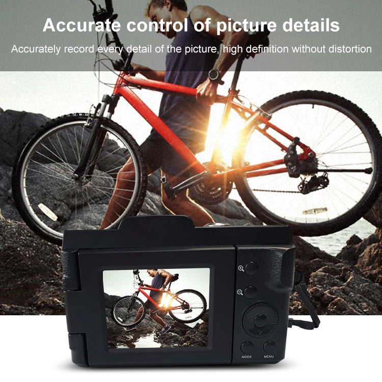 HD Flip-screen Selfie Camera 0.3 Million Pixel DV Camera - Video Cameras by PMC TechLife | Online Shopping South Africa | PMC TechLife | Buy Now Pay Later Mobicred