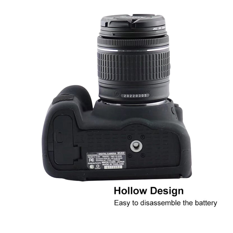 Soft Silicone Protective Case for Nikon D5300(Red) - Protective Case by PMC TechLife | Online Shopping South Africa | PMC TechLife | Buy Now Pay Later Mobicred