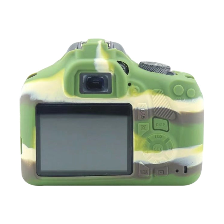 Soft Silicone Protective Case for Canon EOS 2000D (Camouflage) - Protective Case by PMC Jewellery | Online Shopping South Africa | PMC Jewellery | Buy Now Pay Later Mobicred