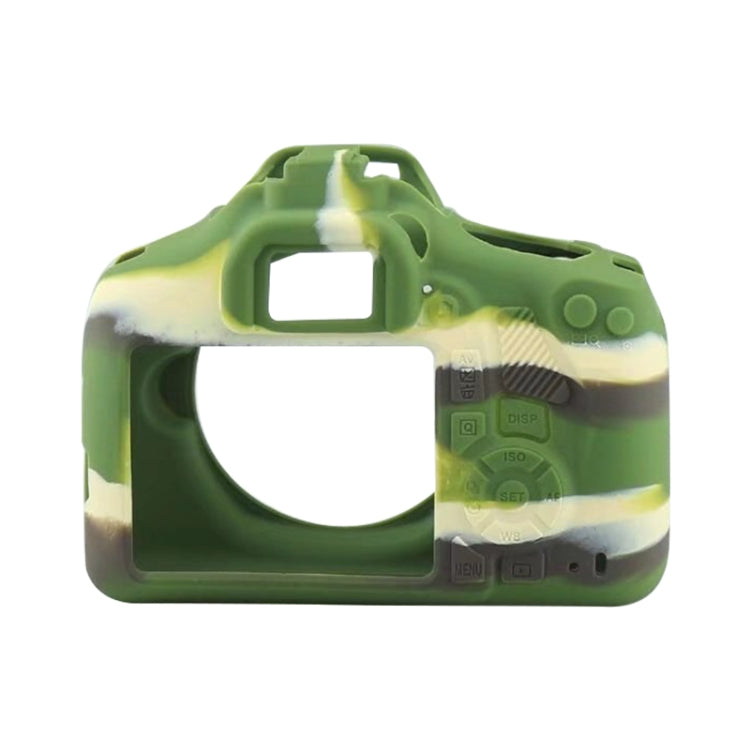 Soft Silicone Protective Case for Canon EOS 2000D (Camouflage) - Protective Case by PMC Jewellery | Online Shopping South Africa | PMC Jewellery | Buy Now Pay Later Mobicred