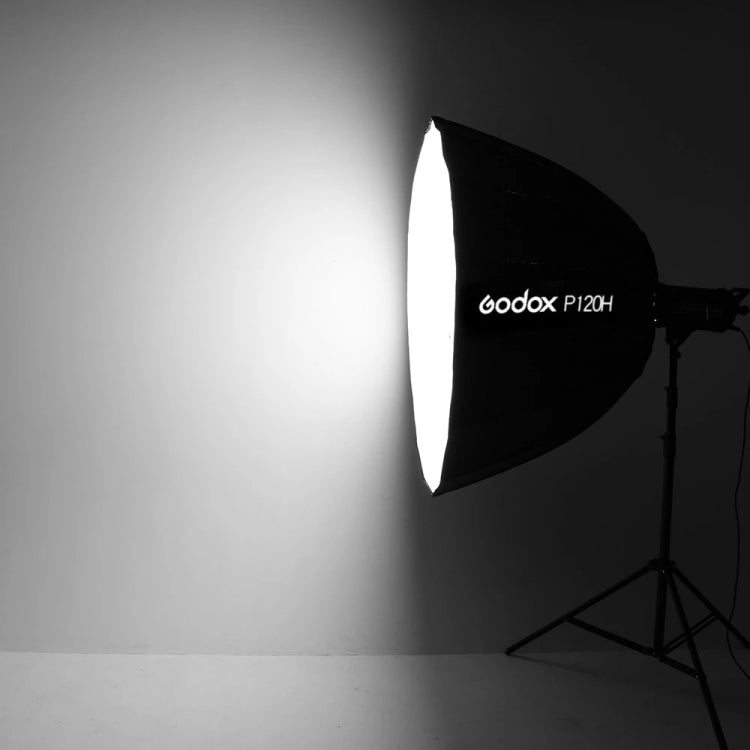 Godox P120H 120cm Deep Parabolic Softbox Reflector Diffuser Studio Light Box (Black) - free shipping - PMC Jewellery - Order now!