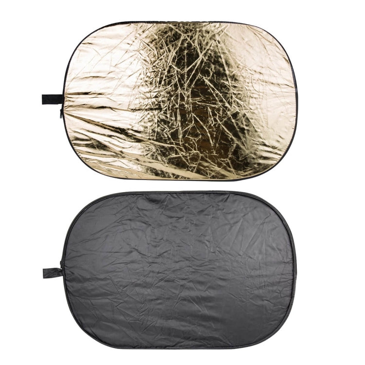 Godox FT05-1 100 x 150cm 5-in-1 Silver / Soft / Gold / White / Black Oval Folding Reflector Board - free shipping - PMC Jewellery - Order now!