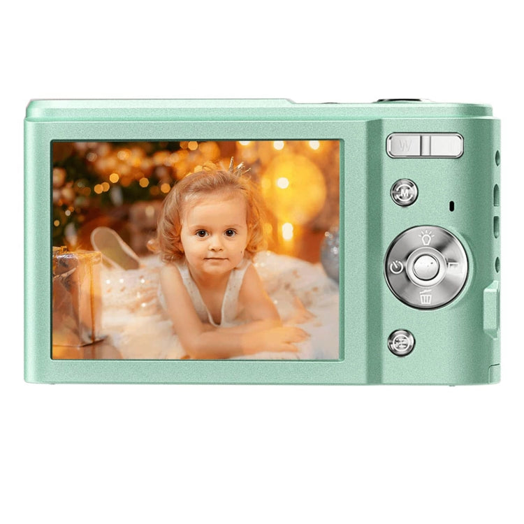 DC311 2.4 inch 36MP 16X Zoom 2.7K Full HD Digital Camera Children Card Camera, AU Plug (Green)
