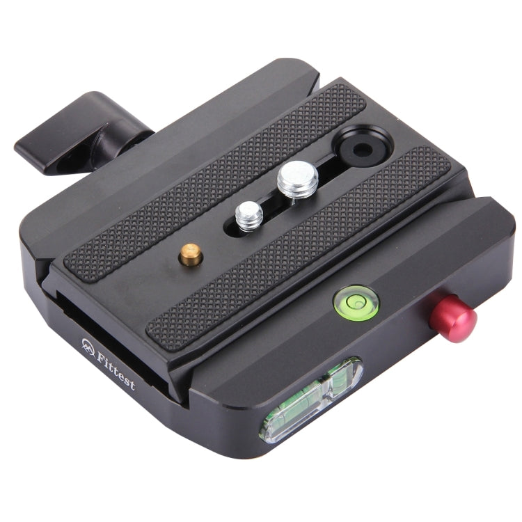 Fittest FC-501 Quick Release Assembly Aluminium Alloy Clamp Adapter with Quick Release Sliding Plate for Manfrotto Tripod 577 Replacement - free shipping - PMC Jewellery - Order now!