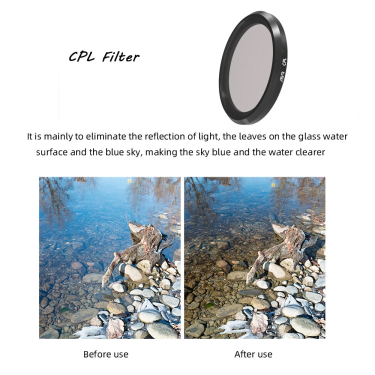 JSR CPL Lens Filter for Panasonic LUMIX LX10 - free shipping - PMC Jewellery - Order now!
