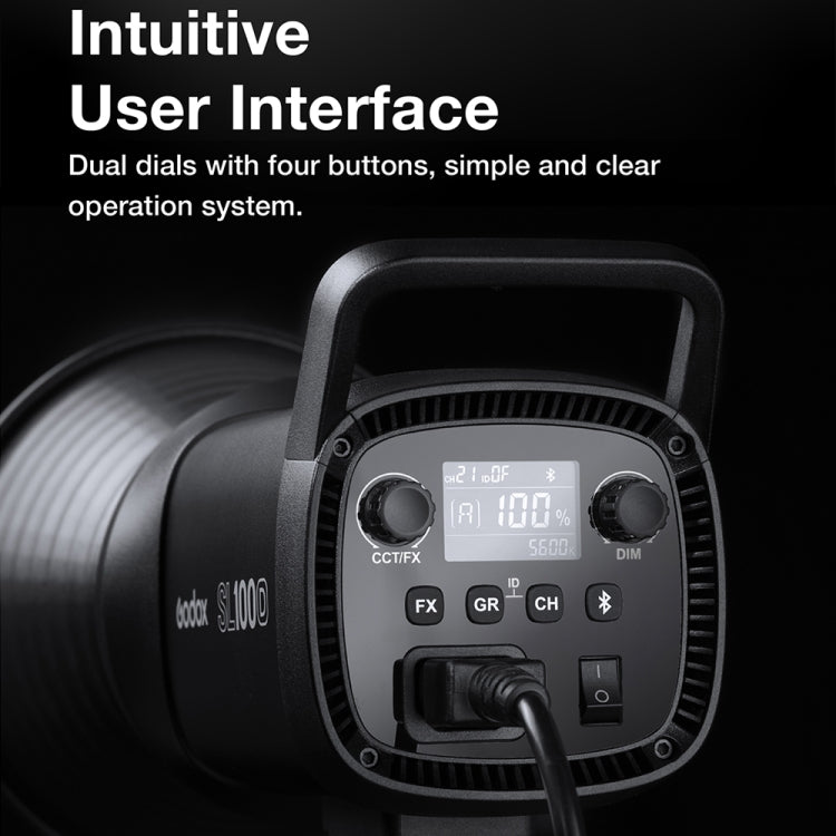 Godox SL100D 100W 5600K Daylight-balanced LED Light Studio Continuous Photo Video Light(AU Plug) - free shipping - PMC TechLife - Order now!